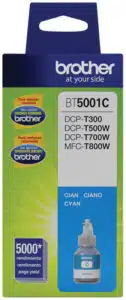 Brother BT5001C cartucho de tinta 1 pieza(s) Original Extra (Súper) alto rendimiento Cian