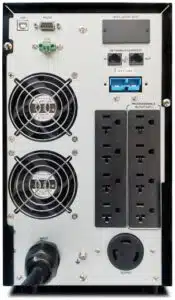CDP UPO11-3AX sistema de alimentación ininterrumpida (UPS) Doble conversión (en línea) 3 kVA 3000 W 8 salidas AC - Imagen 4