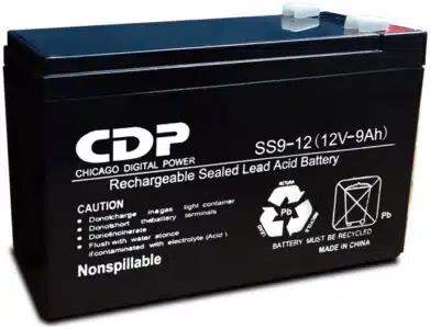 CDP SLB12-9 batería para sistema UPS Sealed Lead Acid (VRLA) 12 V 9 Ah - Imagen 2
