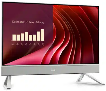2d5a07e7eb4e3f6d80a39d8724065b19d095fe66-4 DELL EC24250 Intel® Core™ i5 i5-1334U 60.5 cm (23.8") 1920 x 1080 Pixeles Pantalla táctil PC todo en uno 16 GB DDR5-SDRAM 512 GB SSD Windows 11 Home Wi-Fi 6E (802.11ax) Plata - Imagen 1
