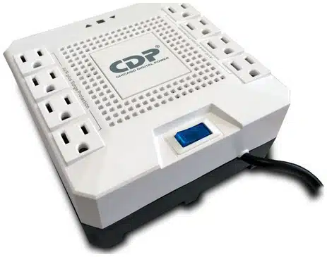 31692908_2837-3 CDP R-AVR1808 regulador de voltaje 8 salidas AC 120 V Blanco - Imagen 1