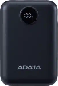 ADATA C100 Polímero de litio 10000 mAh Negro - Imagen 2