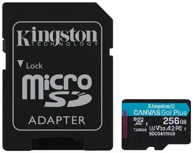 Kingston Technology Canvas Go! Plus 256 GB MicroSD UHS-I Clase 10