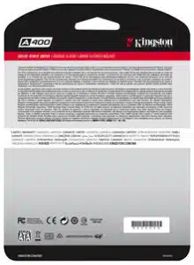 Kingston Technology A400 240 GB 2.5" Serial ATA III TLC - Imagen 5