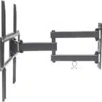 Manhattan Soporte para TV, de pared, movimiento articulado, pantallas curvas o planas de 32" a 55" de máximo 35 kg - Imagen 4