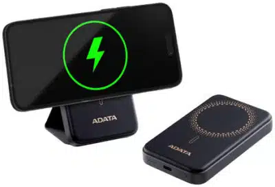 ADATA PR050-11BK batería externa Polímero de litio 5000 mAh Cargador inalámbrico Negro