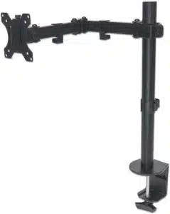 Manhattan Soporte para un monitor, de escritorio, movimiento de brazos de doble articulación - Imagen 2