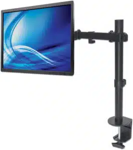 Manhattan Soporte para un monitor, de escritorio, movimiento de brazos de doble articulación - Imagen 5