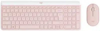 Logitech 920-011312 teclado Ratón incluido Oficina RF inalámbrico QWERTY Español Rosa