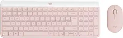 Logitech 920-011312 teclado Ratón incluido Oficina RF inalámbrico QWERTY Español Rosa - Imagen 2