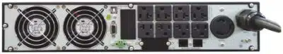 CDP UPO11-3RTAXI sistema de alimentación ininterrumpida (UPS) Doble conversión (en línea) 3 kVA 3000 W 8 salidas AC - Imagen 4