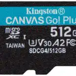 Kingston Technology Canvas Go! Plus 512 GB MicroSD UHS-I Clase 10 - Imagen 2