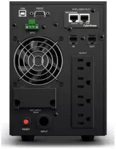CyberPower OLS1000 sistema de alimentación ininterrumpida (UPS) Doble conversión (en línea) 1 kVA 900 W 4 salidas AC - Imagen 4