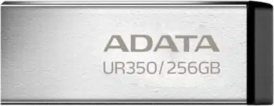 ADATA UR350 unidad flash USB 256 GB USB tipo A 3.2 Gen 1 (3.1 Gen 1) Negro, Plata - Imagen 2