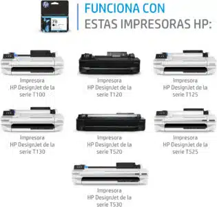 HP Cartucho de tinta DesignJet 711 de 80 ml negro - Imagen 2