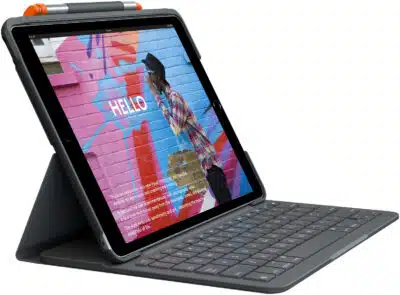 Logitech 920-009473 teclado para dispositivos móviles Inglés Bluetooth Grafito - Imagen 4