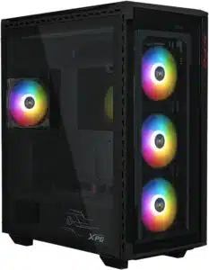 XPG BATTLECRUISER II ST Midi Tower Negro - Imagen 2