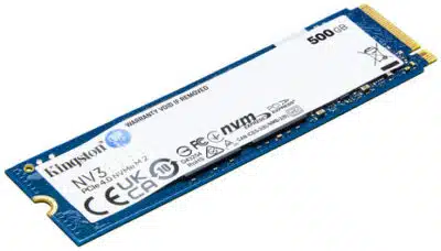 Kingston Technology NV3 500 GB M.2 PCI Express 4.0 NVMe 3D NAND