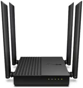 TP-Link Archer C64 router inalámbrico Gigabit Ethernet Doble banda (2,4 GHz / 5 GHz) Negro