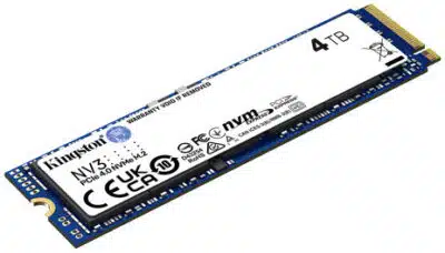Kingston Technology NV3 4 TB M.2 PCI Express 4.0 NVMe 3D NAND