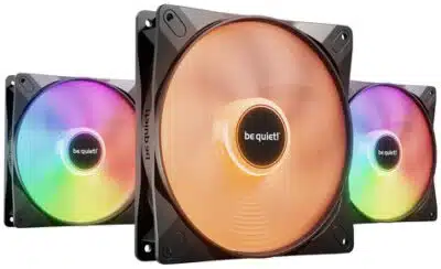 be quiet! LIGHT WINGS LX 140mm PWM High Speed 3-Pack Black Gabinete de la computadora Ventilador 14 cm Negro 3 pieza(s)