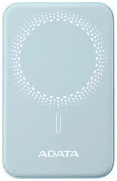 b30911bbb53f9b0cbbb1ba231a64804cad4c8dd2-4 ADATA R050 Polímero de litio 5000 mAh Cargador inalámbrico Azul - Imagen 1