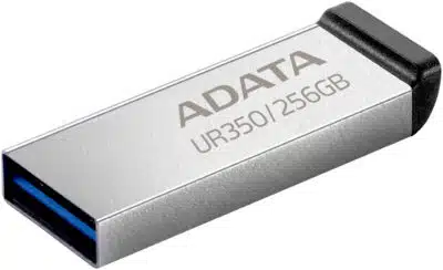 ADATA UR350 unidad flash USB 256 GB USB tipo A 3.2 Gen 1 (3.1 Gen 1) Negro, Plata - Imagen 4