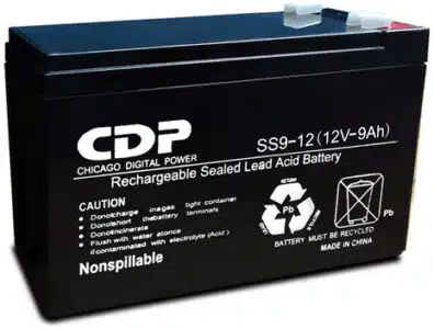 CDP SLB12-9 batería para sistema UPS Sealed Lead Acid (VRLA) 12 V 9 Ah