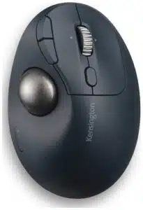 Kensington Pro Fit Ergo TB550 ratón Diestro RF inalámbrico + bluetooth