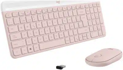 Logitech 920-011312 teclado Ratón incluido Oficina RF inalámbrico QWERTY Español Rosa - Imagen 5