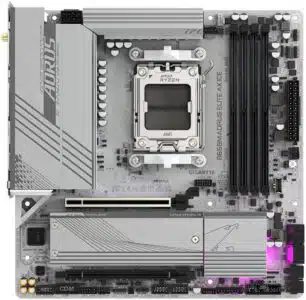 GIGABYTE B650M AORUS ELITE AX ICE placa base AMD B650 Enchufe AM5 Micro ATX - Imagen 3
