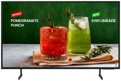 Samsung LH50BEDHVGFXZX pantalla de señalización Pantalla plana de señalización digital 127 cm (50") LED Wifi 4K Ultra HD Negro Tizen 16/7