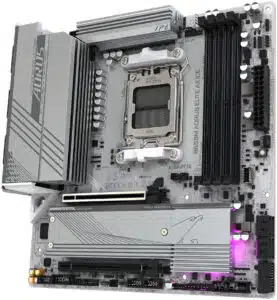 GIGABYTE B650M AORUS ELITE AX ICE placa base AMD B650 Enchufe AM5 Micro ATX - Imagen 5