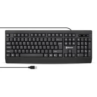 6007181__6007181_full BROBOTIX 6007181 Teclados Negro Alámbrico - Imagen 1