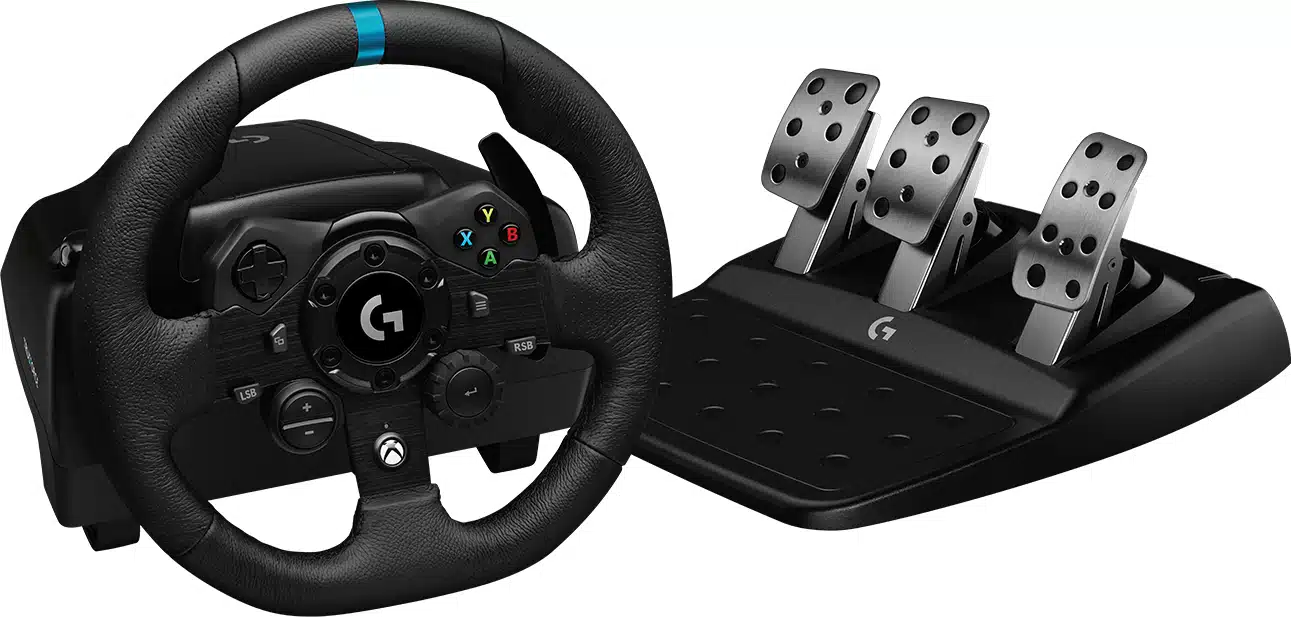 CONLOG510_full-2 Volante mas Pedal LOGITECH G923 - Volante y Pedal 941-000156 - Imagen 1