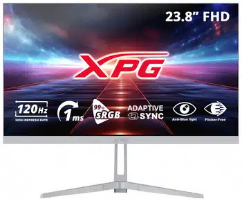XPG Monitor Gamer RIFT R24F2 LED 23.8", 1920x1080 Full HD, 120Hz, HDMI/DisplayPort, Blanco monitor de computadora 60.5 cm (23.8") 1920 x 1080 Pixeles