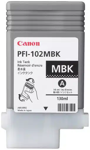 34413514_5230469731-3 Canon PFI-102MBK cartucho de tinta Original Negro mate - Imagen 1