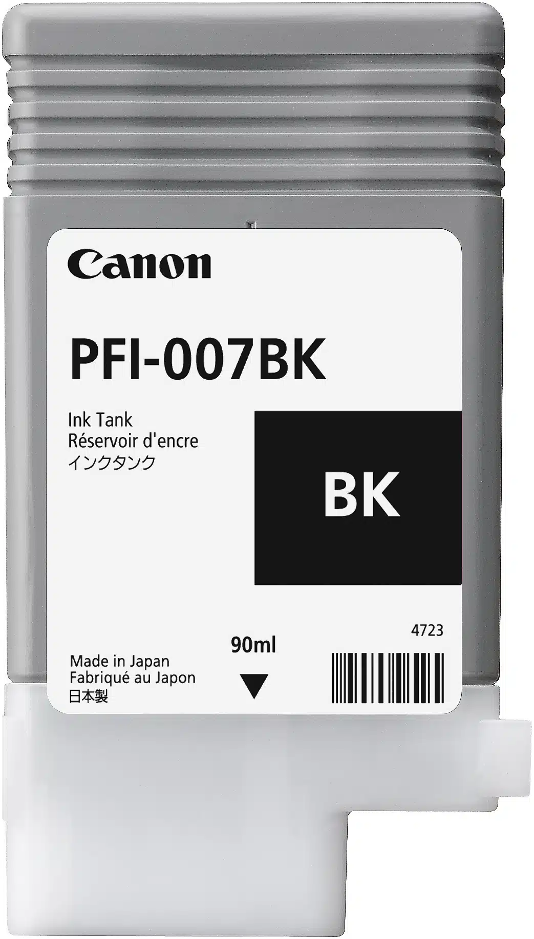 38026927_1819059816-2 Canon PFI-007BK cartucho de tinta Original Rendimiento estándar Negro - Imagen 1