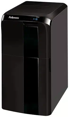 3d254dca1d09e8d304939da4ffb8389263f8476f-4 Fellowes Automax 350C trituradora de papel Trituración cruzada 22.9 cm Negro - Imagen 1