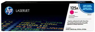 HP Cartucho original de tóner magenta 125A LaserJet