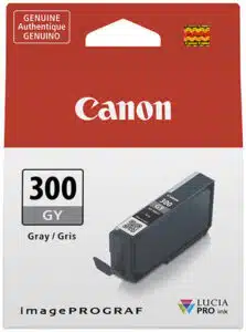 Canon PFI-300 cartucho de tinta 1 pieza(s) Original Gris