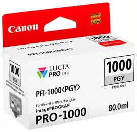 62249669_1194547363-2 Canon PFI-1000 cartucho de tinta 1 pieza(s) Original Fotos gris - Imagen 1
