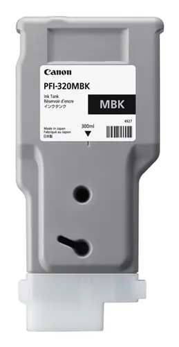 7347bfb21878e7e4254c2134c88d7c32da4d810e-1 Canon PFI-320MBK cartucho de tinta 1 pieza(s) Original Negro mate - Imagen 1