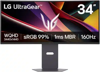 LG 34G600A-B monitor de computadora 86.4 cm (34") 3440 x 1440 Pixeles Wide Quad HD LCD Negro - Imagen 2