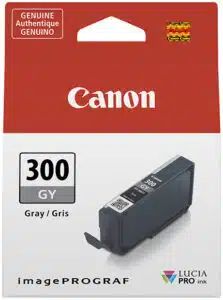 Canon PFI-300 cartucho de tinta 1 pieza(s) Original Gris - Imagen 2