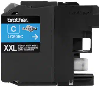 Brother LC505C cartucho de tinta 1 pieza(s) Original Alto rendimiento (XL) Cian