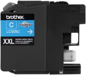 Brother LC505C cartucho de tinta 1 pieza(s) Original Alto rendimiento (XL) Cian - Imagen 2