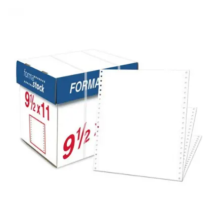 Papel Formastock 9.5x11" Blanco 4Tantos C/750 TB0009