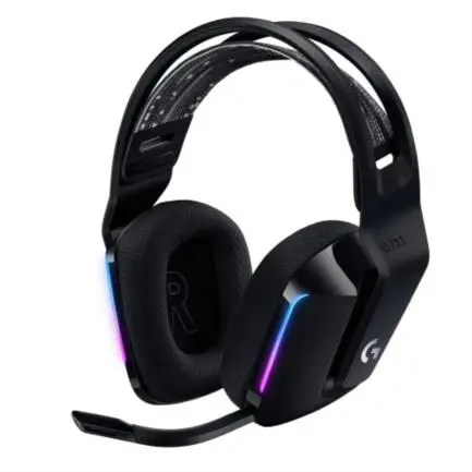 Audífonos Logitech G733 LIGHTSPEED Gaming Inalámbricos RGB Color Negro 981-000863