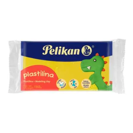PEPPLSAB010_zoom Plastilina Pelikan Marketa 180 gr Color Amarillo 6700105 - Imagen 1
